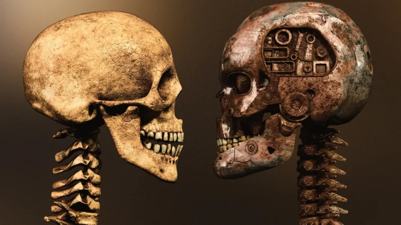 Cranstein Scientific Czaszka Człowieka Z Kręgosłupem Szyjnym Model Anatomiczny