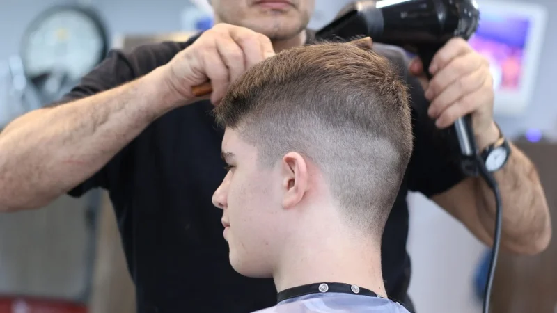 Fartuch fryzjerski Fox Barber Expert 1 – barberski