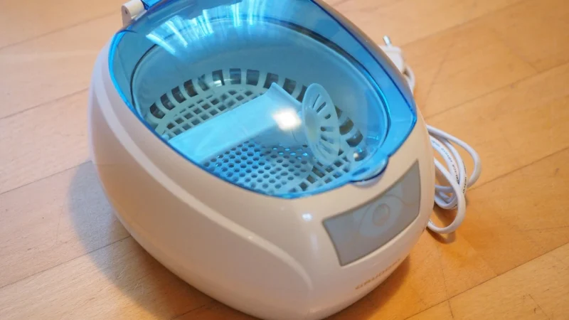 Myjka Ultradźwiękowa 0,6l Sterylizator Sonicco ULTRA-TOP Czarna