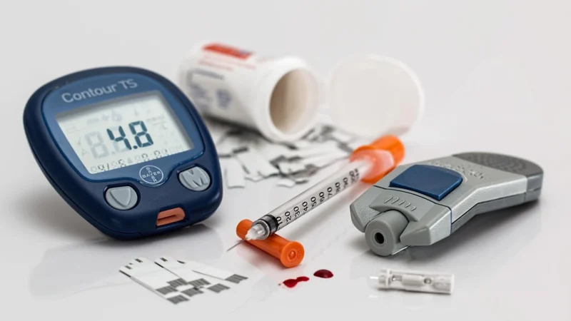 Nakłuwacz lancet Medlance do glukometru – Niebieski (nr ref. 7001)