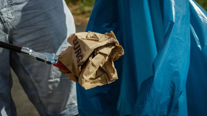 Skatom Stojak Na Worki Śmieci Pojedynczy 120L (POP147)