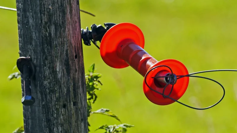 Uchwyt Bramowy ze sprężyną do pastucha